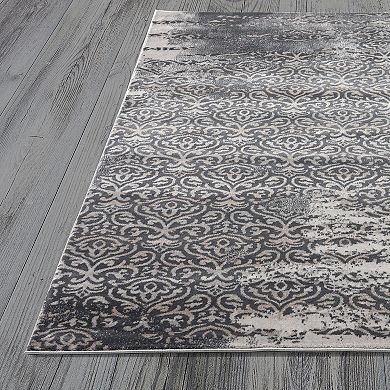 Art Carpet Adenning Scroll Rug