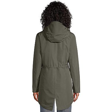 Women's Lands' End Insulated 3-in-1 Rain Parka Jacket