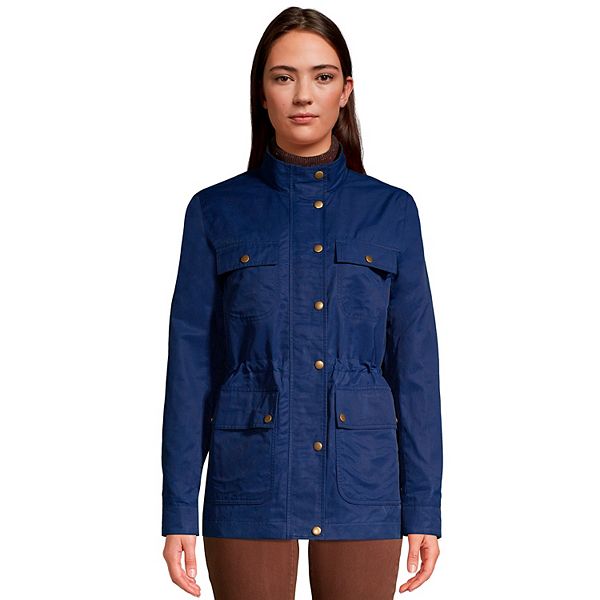 Women's Lands' End Water-Resistant Utility Jacket