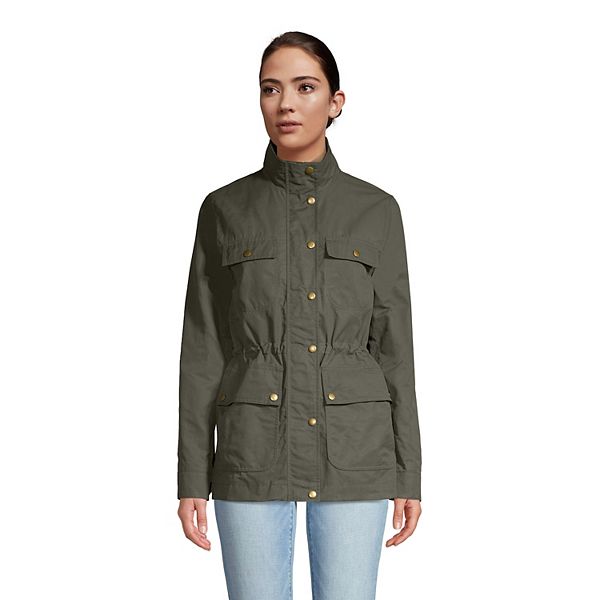 Women's Lands' End WaterResistant Utility Jacket