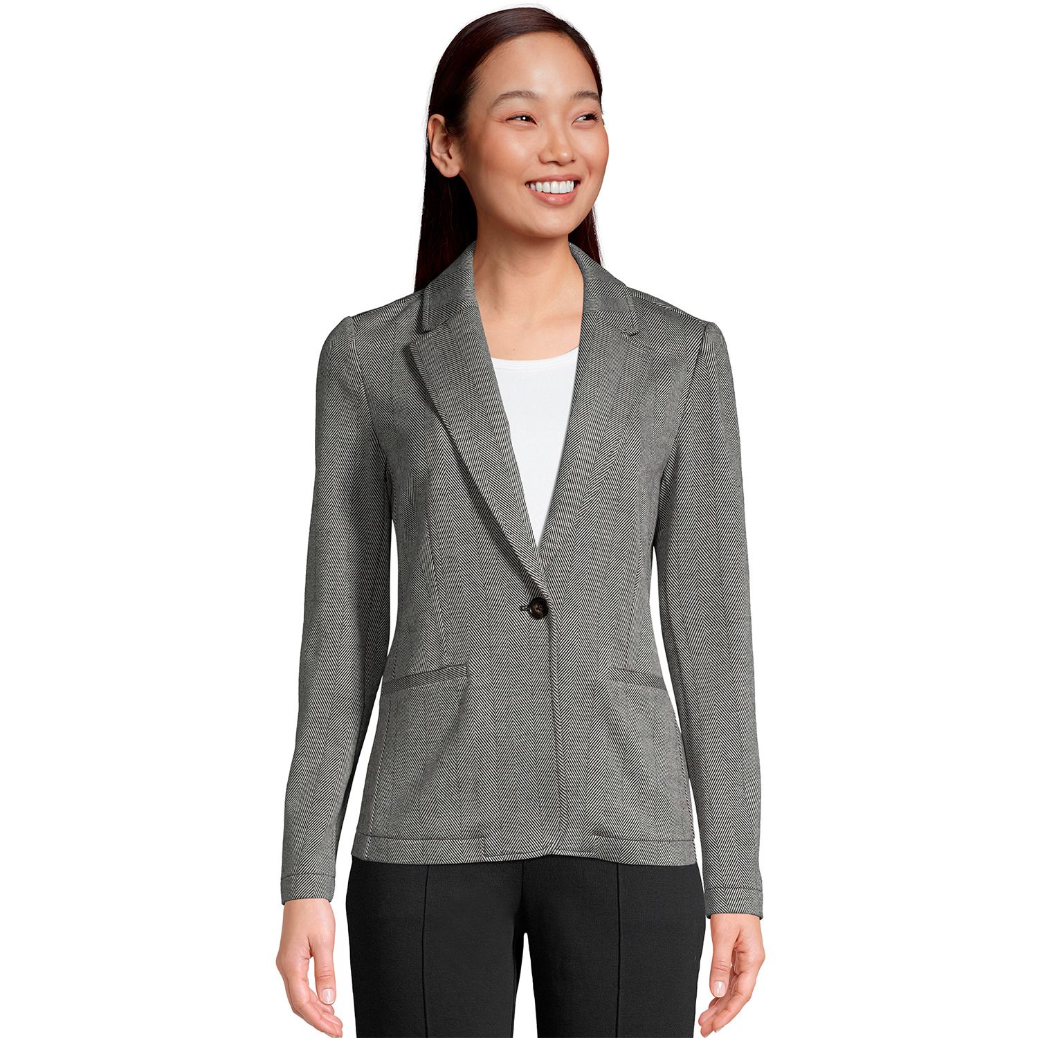 jacquard blazer womens
