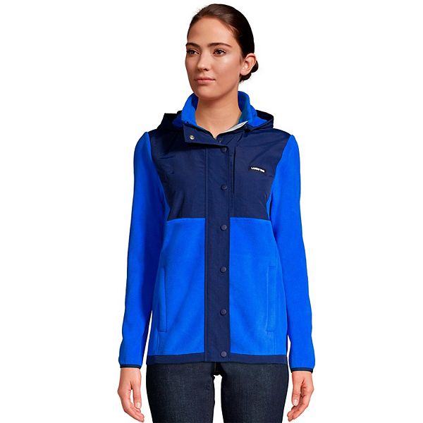 lands end womens fleece jacket