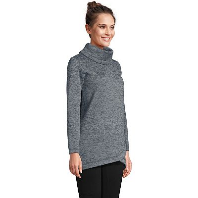 Lands end petite fleece sale