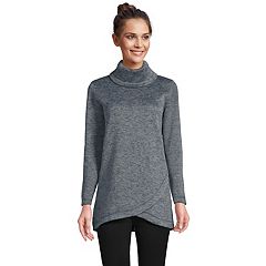 Petite Lands' End High-Rise Serious Sweats Fleece-Lined Pocket