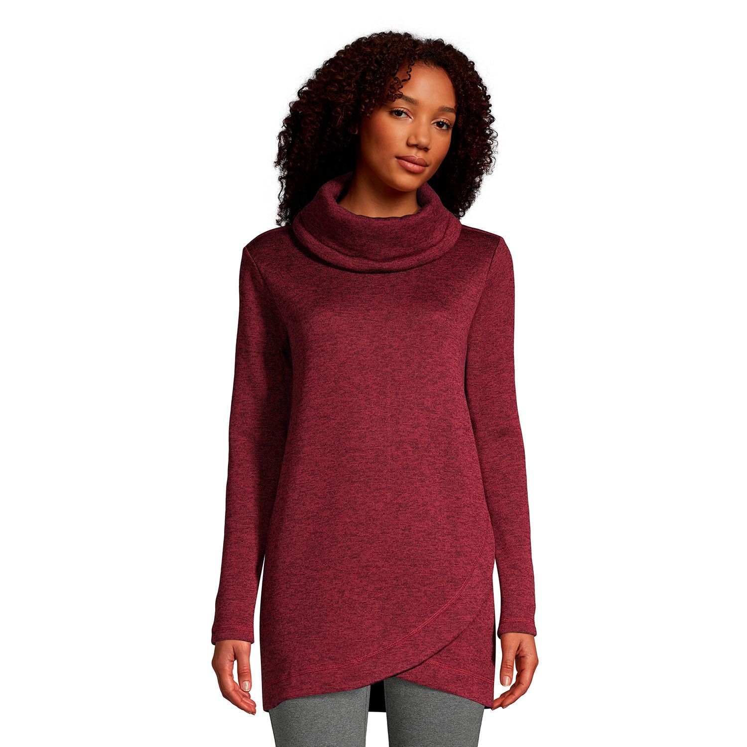 lands end cowl neck sweater