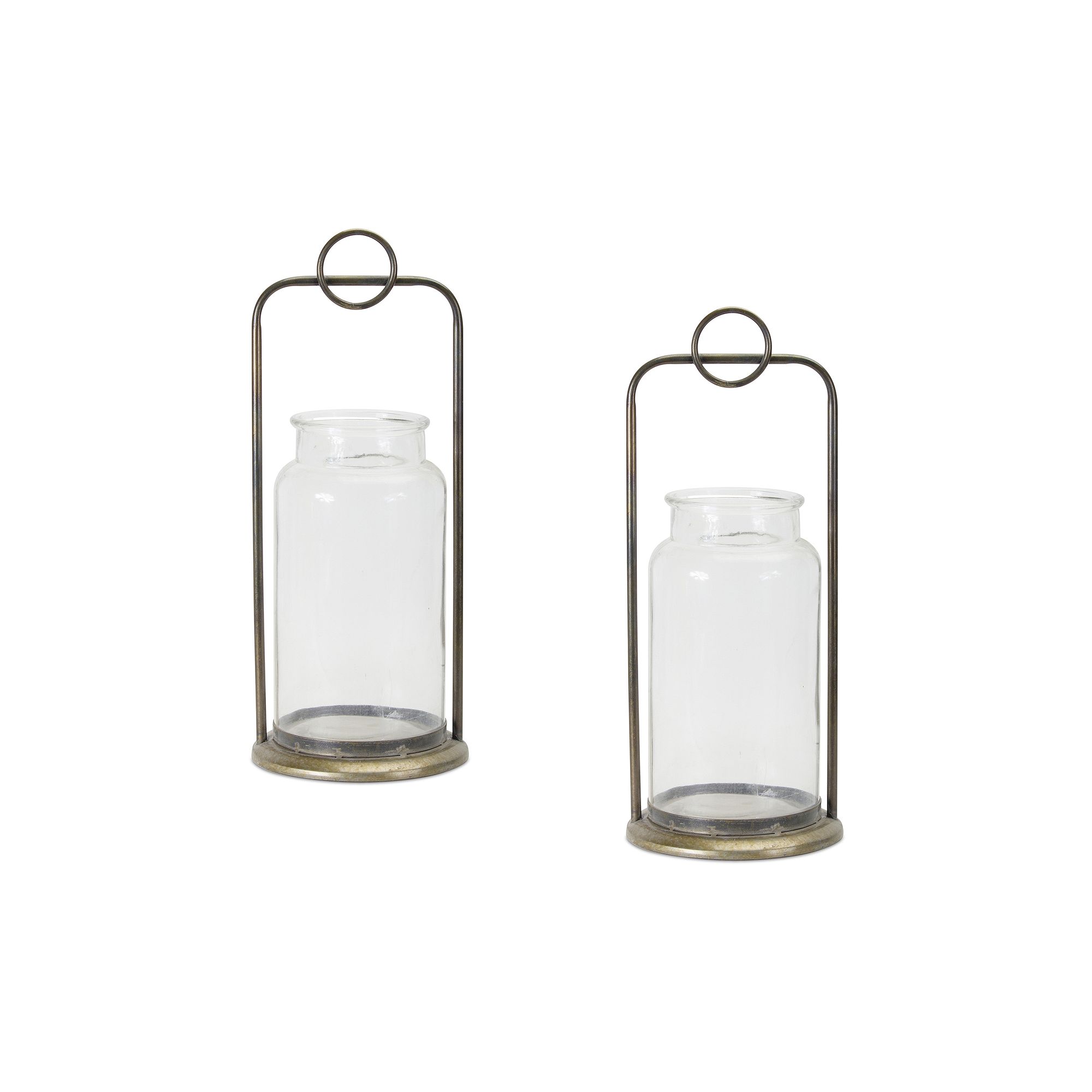 Jar Lantern Floor Decor, Multi