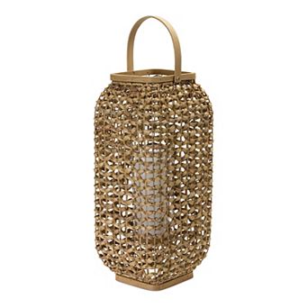 Wicker Tall Lantern Floor Decor