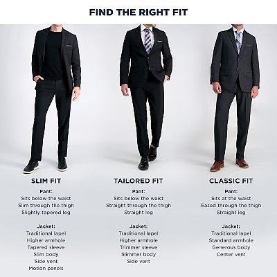 Men's J.M. Haggar™ Tailored Fit Micro Dobby Suit Separate Jacket