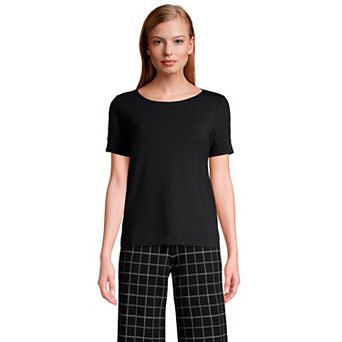 Women's Lands' End Short Sleeve Pajama Tee
