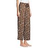 Women's Lands' End Wide Leg Cropped Pajama Pants