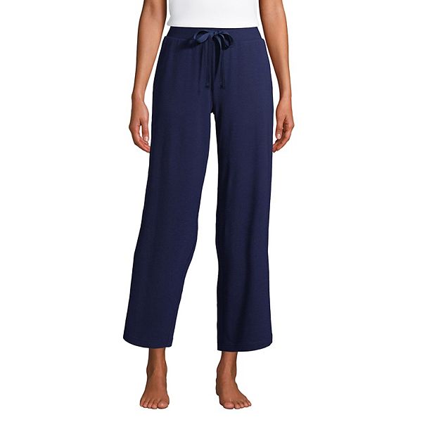 Lands' End, Pants & Jumpsuits, Lands End Womens Plus Size 3x Sweat Pants  Navy Blue Drawstring Casual Pants