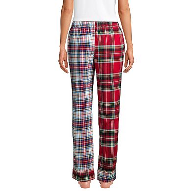 Petite Lands' End Women's Flannel Pajama Pants 