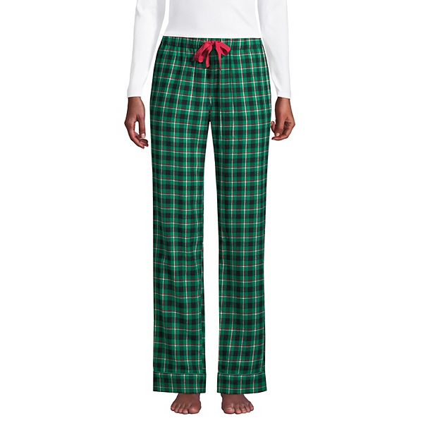 Petite Lands' End Women's Flannel Pajama Pants