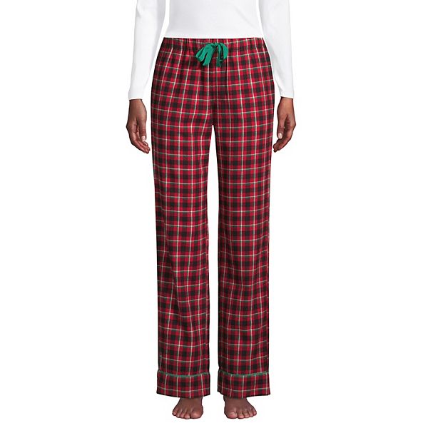 Petite Lands' End Women's Flannel Pajama Pants