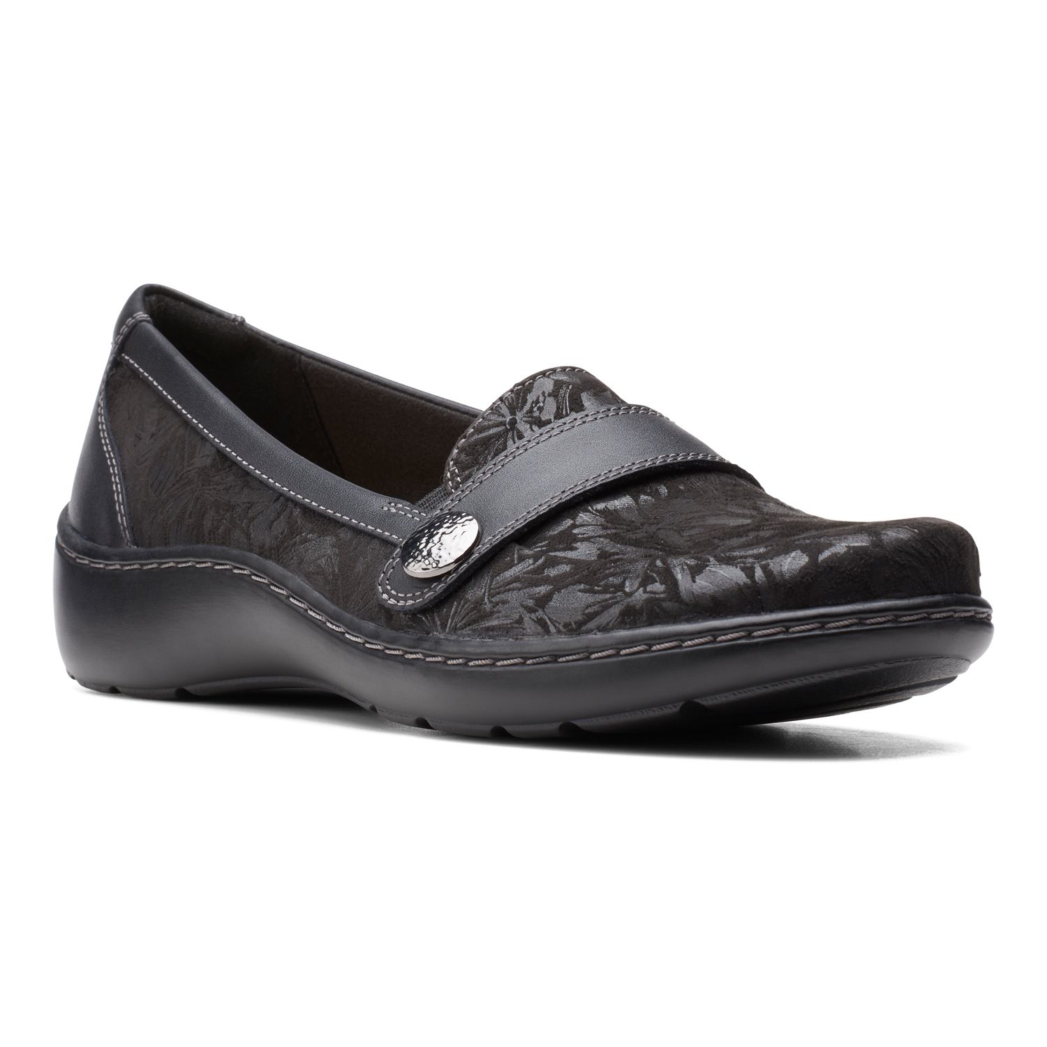 clarks womens dress shoes wide width