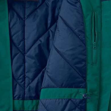 Petite Lands' End Squall Insulated Long Stadium Coat