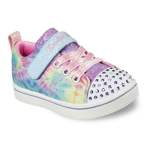 seco Fuerza mentiroso Skechers® Twinkle Toes Sparkle Rayz Groovy Dreams Toddler Girls' Light-Up  Shoes