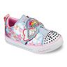 Skechers® Twinkle Toes Shuffle Lite Rainbow Sprinkles Toddler Girls' Light-Up Shoes