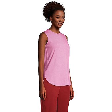 Women's Lands' End Moisture-Wicking Tunic Tank Top