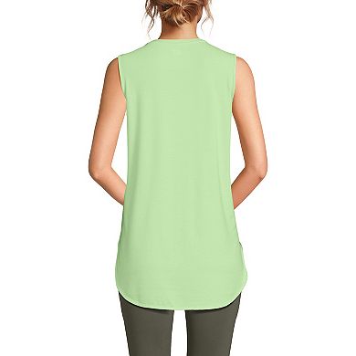 Women's Lands' End Moisture-Wicking Tunic Tank Top