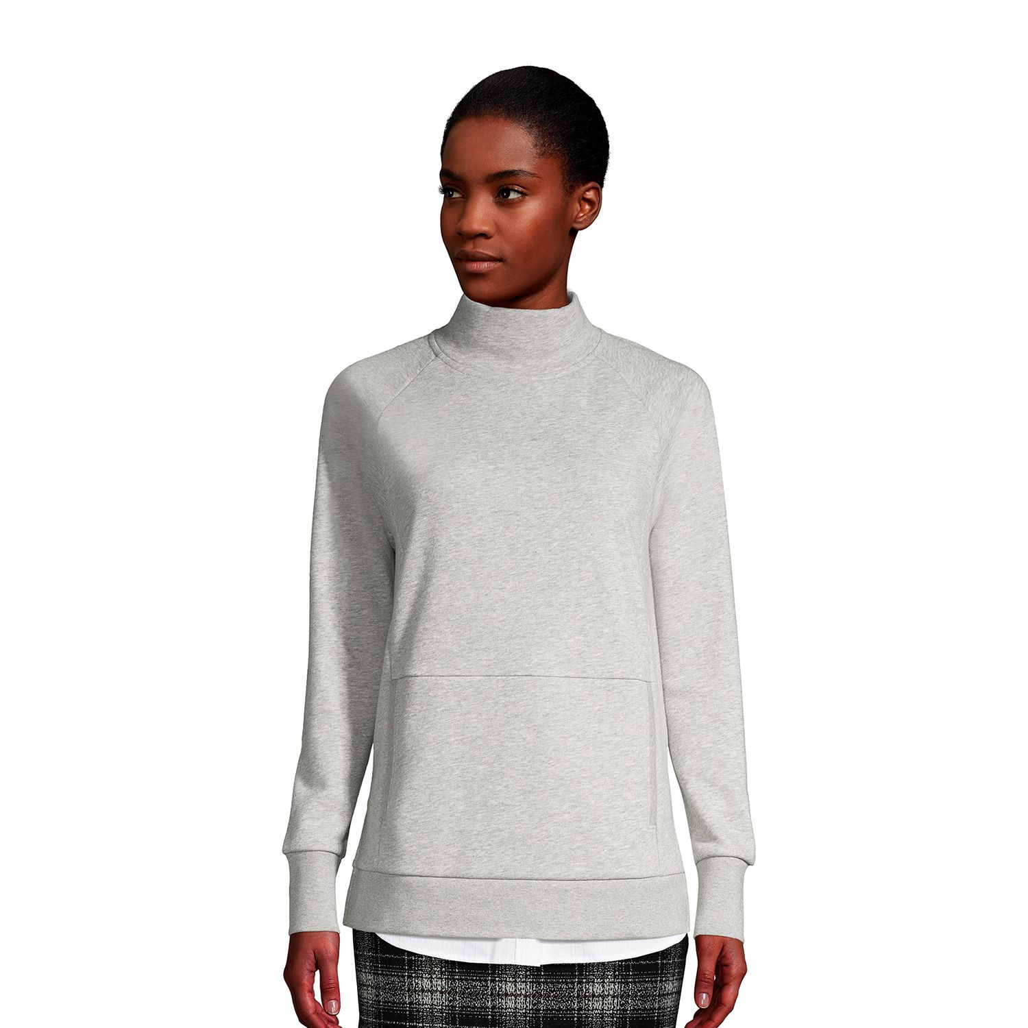 Image for Lands' End Women's Serious Sweats Funnel Neck Sweatshirt at Kohl's.