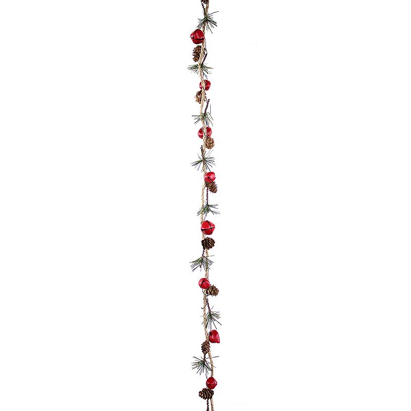 UPC 746427724371 product image for Melrose Sleigh Bell Garland 6-piece Set, Multicolor | upcitemdb.com