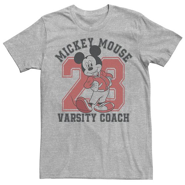 Men's Disney Mickey Mouse Varsity Coach Tee