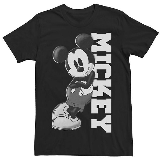 Disney s Mickey Mouse Men s Leaning on Name Tee