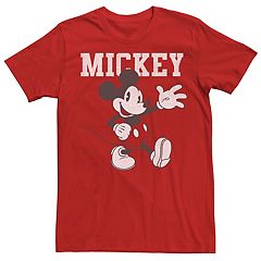 Red cheap mickey shirt