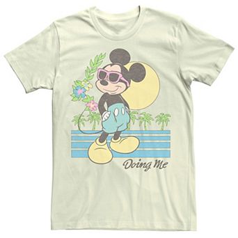 Disney's Mickey And Friends Mickey Mouse Men's Doing Me Sunset Tee