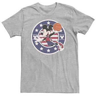 Men's Mickey Classic Basketball Americana Sport Tee