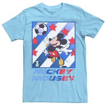 Men's Mickey Classic Mickey Football Star Soccer Tee