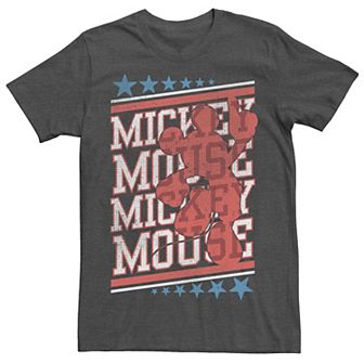 Men's Mickey Classic Mickey Vintage Stacker Poster Tee