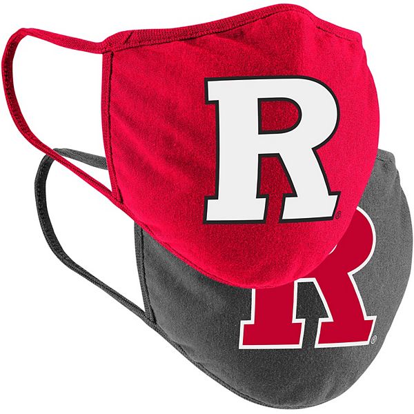 Adult Rutgers Scarlet Knights 2Pack Face Masks