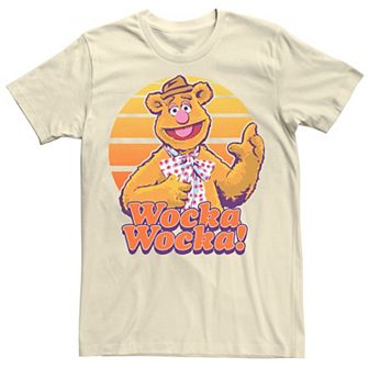 Disney's The Muppets Fozzie Bear Wocka Wocka Portrait Men's Tee