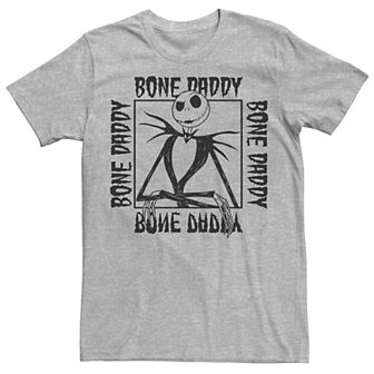 Disney's The Nightmare Before Christmas Jack Bone Daddy Frame Men's Tee