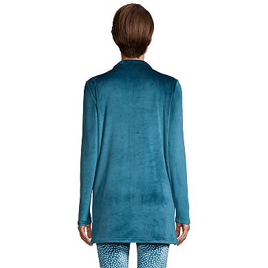 Women's Lands' End Cozy Long Sleeve Pajama Top & Pajama Leggings Set