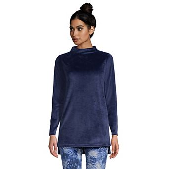 Women's Lands' End Cozy Long Sleeve Pajama Top & Pajama Leggings Set