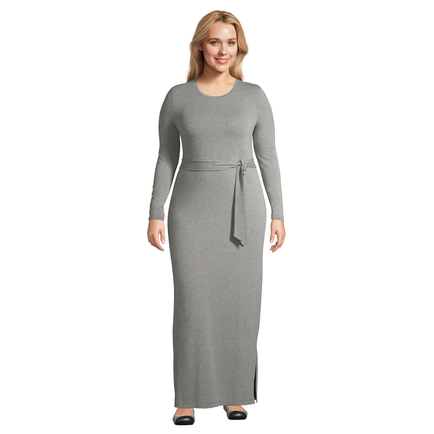 kohls dresses long sleeve