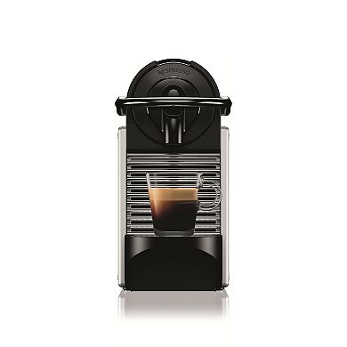 Nespresso Pixie Espresso Machine with Aerocinno Milk Frother by DeLonghi