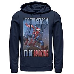 Spyder Boys Marvel Riot FZ Hoody - Spiderman Blue