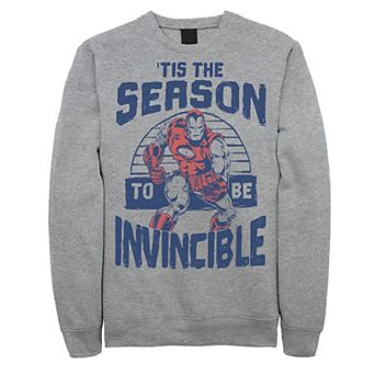 Men's Marvel Iron Man 'Tis The Season Invincible Christmas Sweatshirt