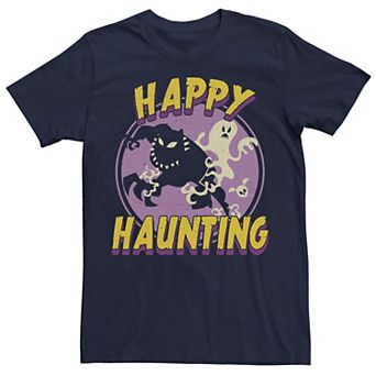 Men's Marvel Black Panther Happy Haunting Halloween Tee