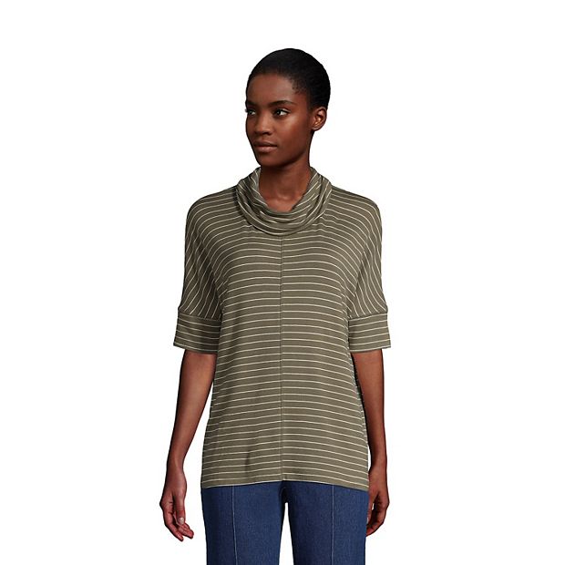 Lands end shop cowl neck