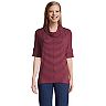 Petite Lands' End Super Soft Elbow Cowlneck Top