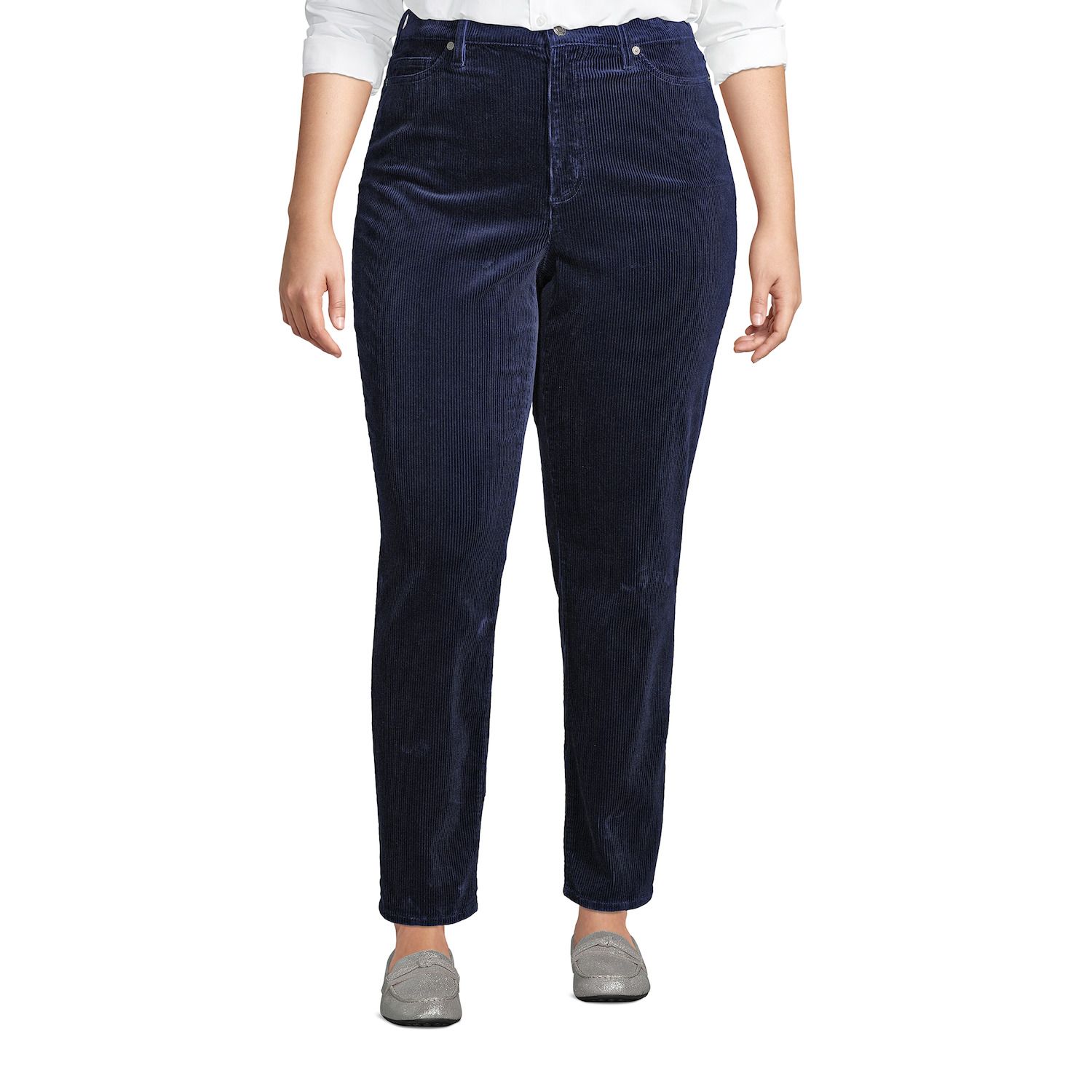 lands end plus size corduroy pants