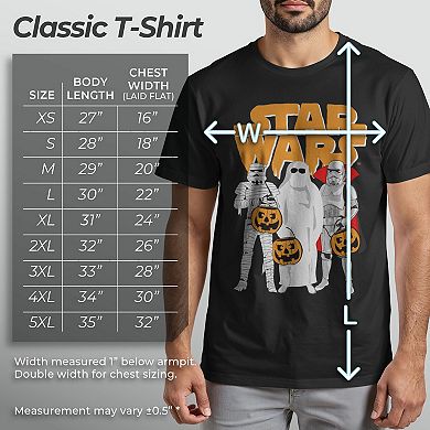 Men's Star Wars Trio Costumes Halloween Logo Tee