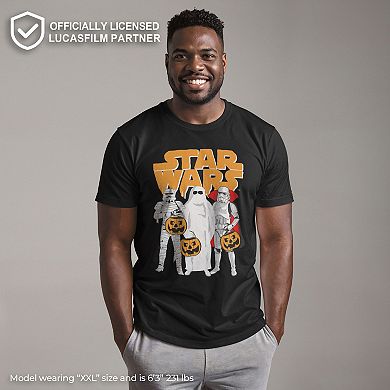 Men's Star Wars Trio Costumes Halloween Logo Tee