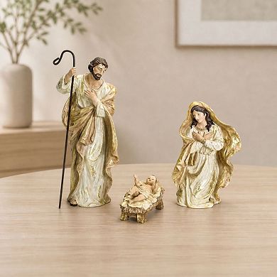 Holy Family Christmas Table Decor 3-piece Set