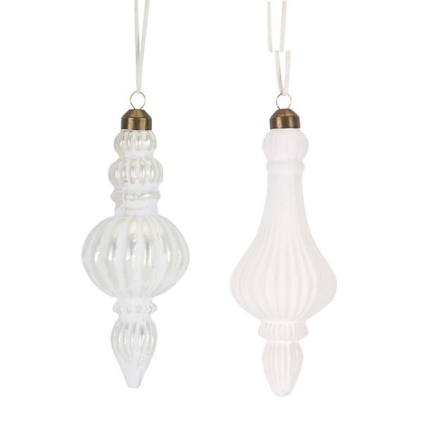 Melrose Glass Drop Christmas Ornament